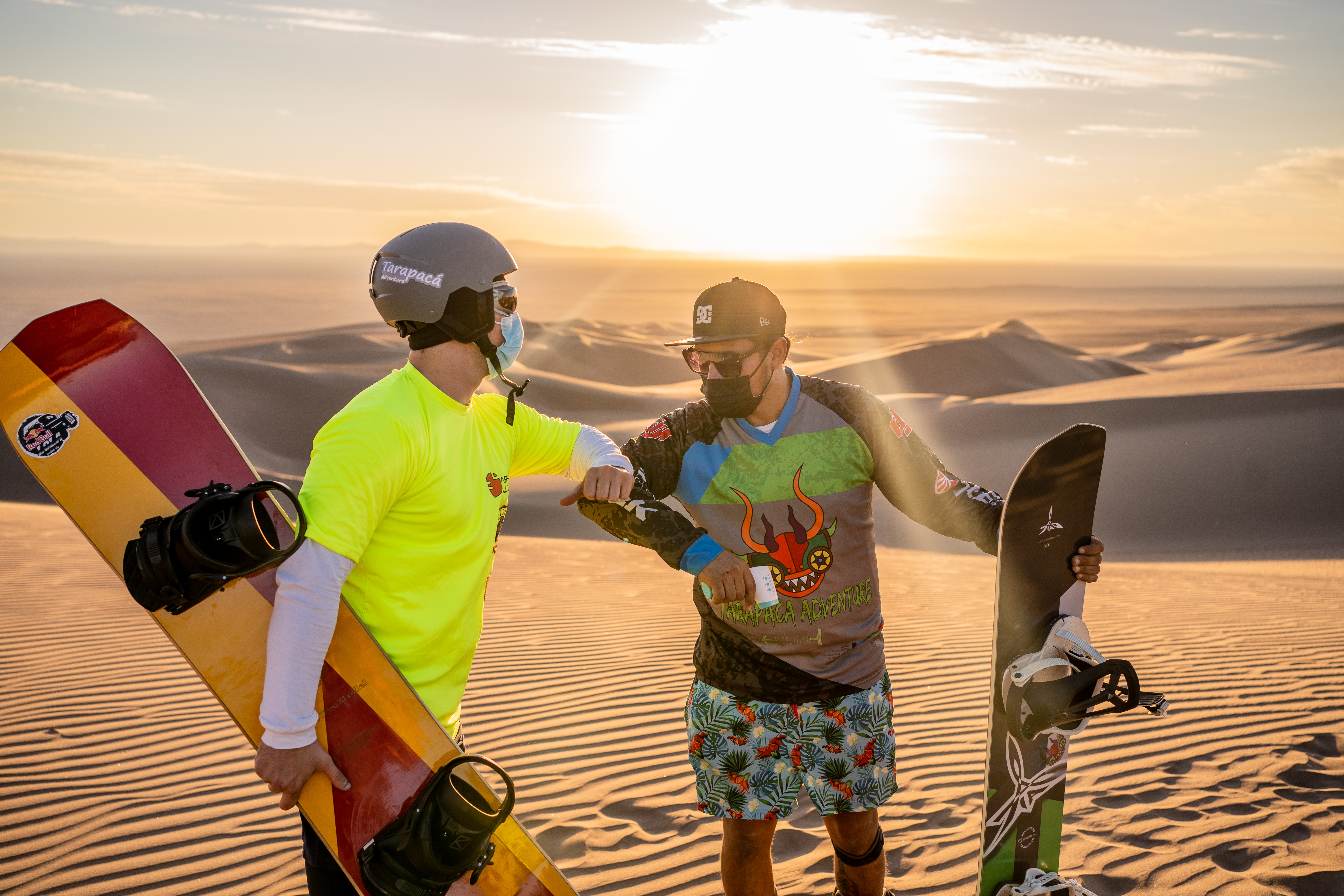 Atardecer en las dunas